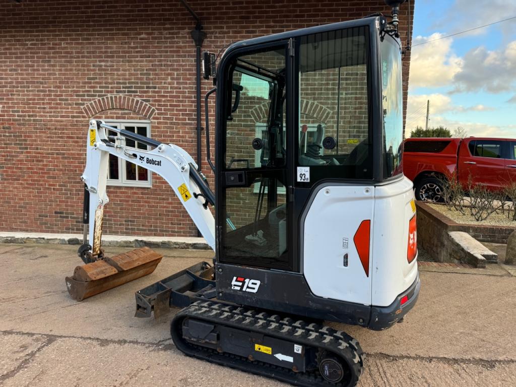 Bobcat E19 excavator