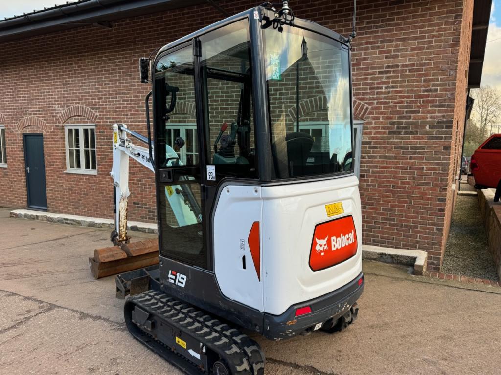 Bobcat E19 excavator