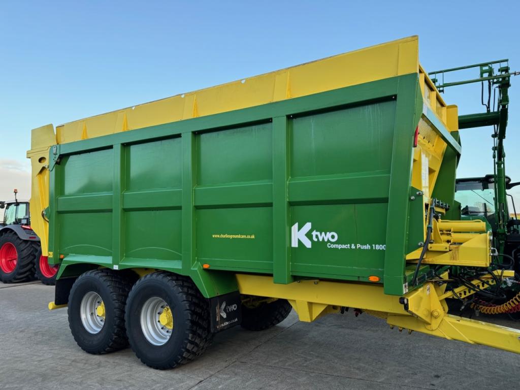 Ktwo compact and push 1800 trailer