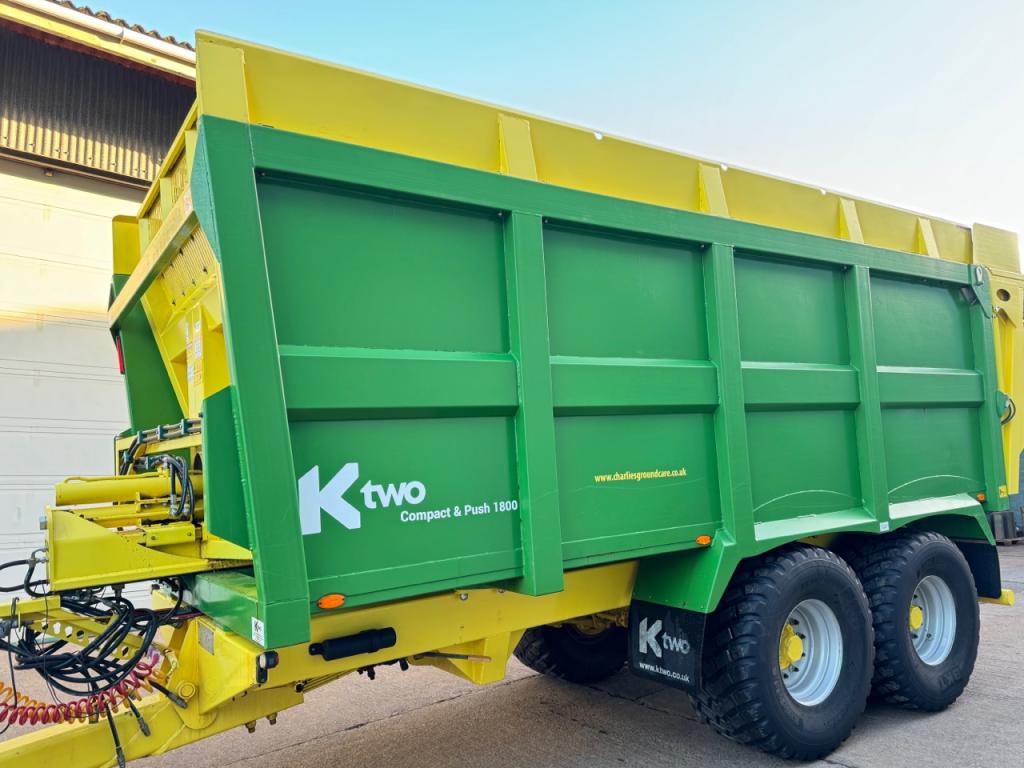 Ktwo compact and push 1800 trailer