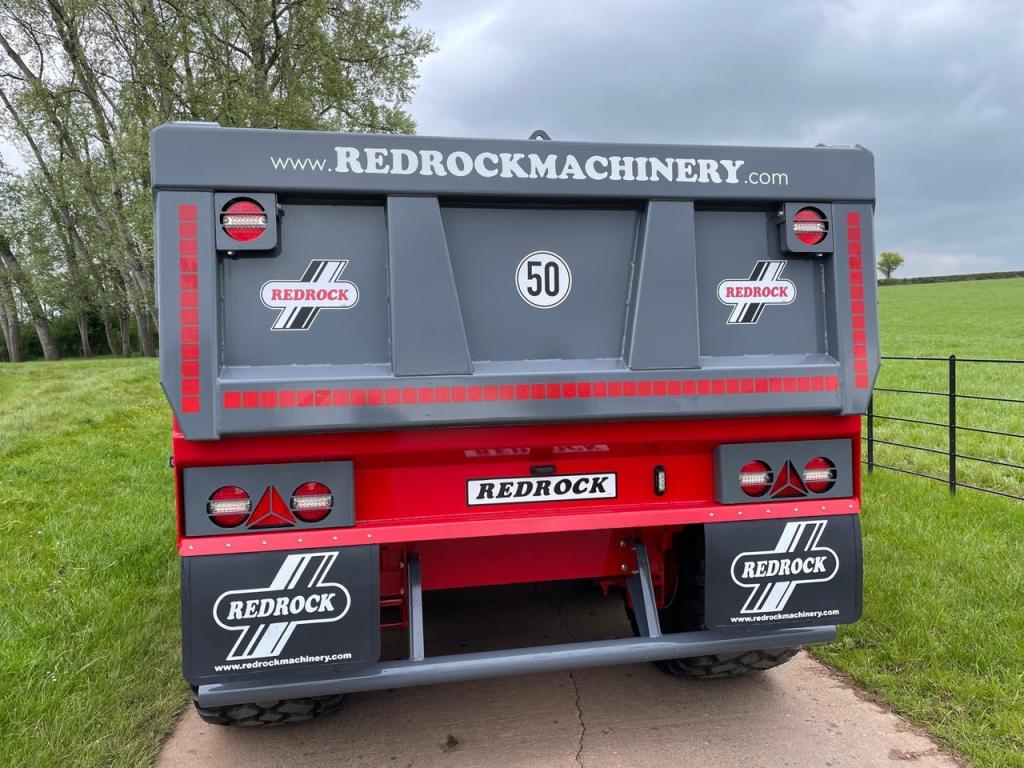 Redrock 20 Ton half pipe dump trailer