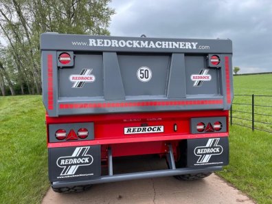 Redrock 20 Ton half pipe dump trailer