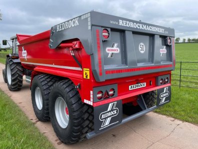 Redrock 20 Ton half pipe dump trailer