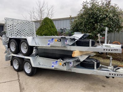 Ifor Williams GH1054 plant trailer