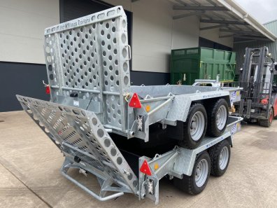 Ifor Williams GH1054 plant trailer