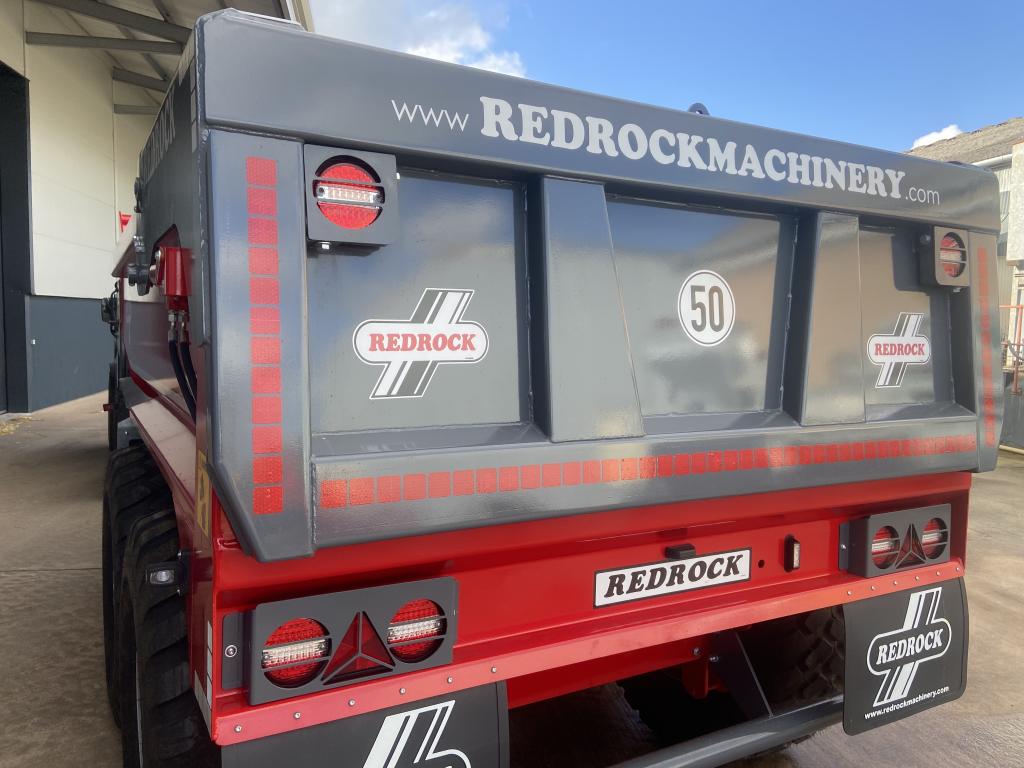 Redrock 20 ton half pipe dump trailer