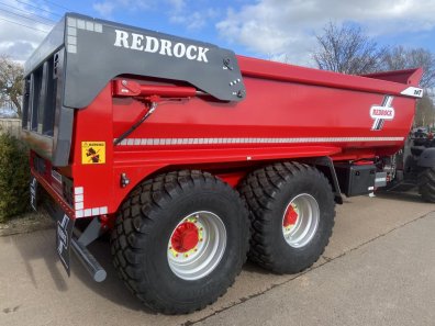 Redrock 20 ton half pipe dump trailer