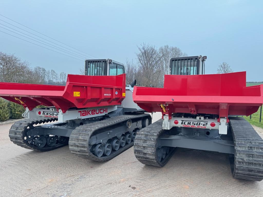 Takeuchi TCR50-2 6.5 Ton tracked dumper