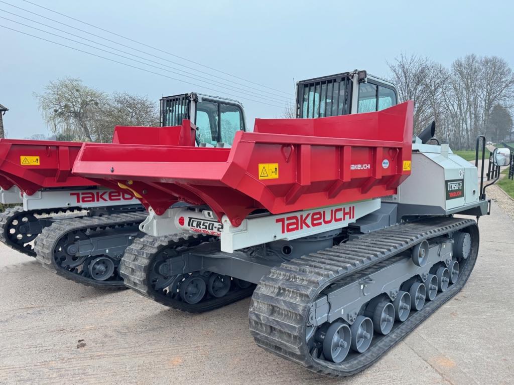 Takeuchi TCR50-2 6.5 Ton tracked dumper