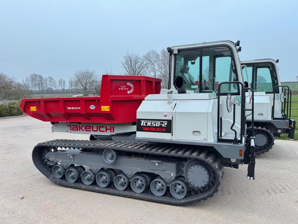 Takeuchi TCR50-2 6.5 Ton tracked dumper