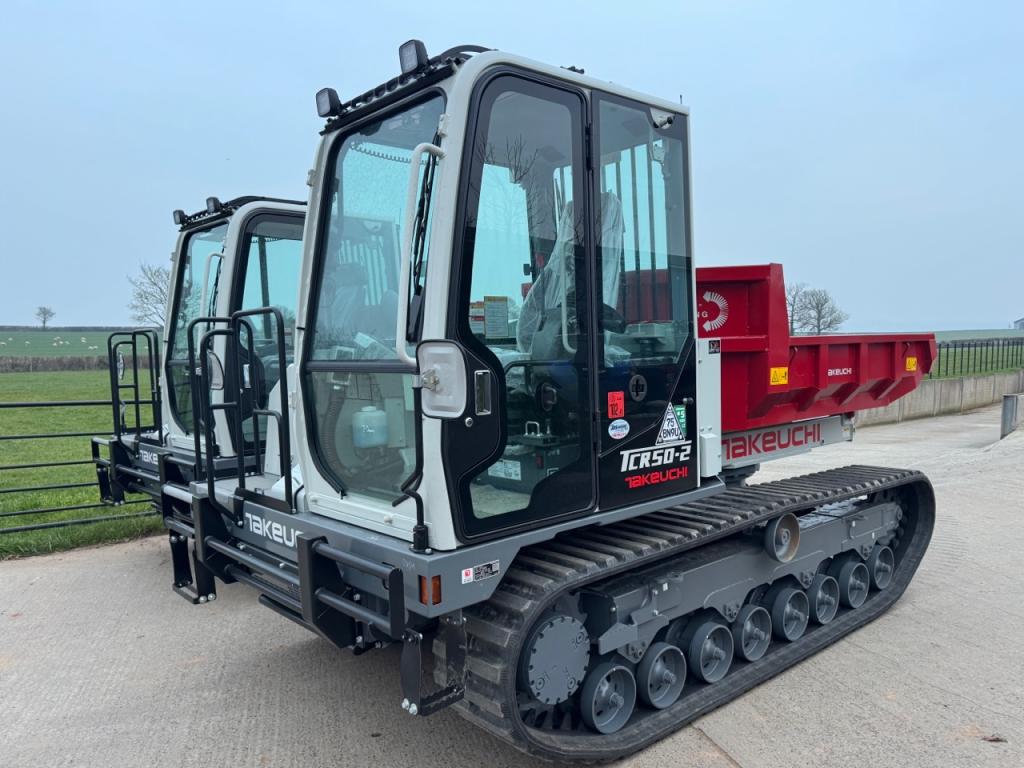 Takeuchi TCR50-2 6.5 Ton tracked dumper