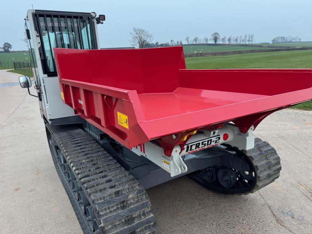 Takeuchi TCR50-2 6.5 Ton tracked dumper