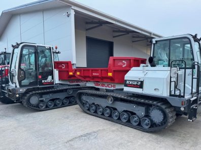 Takeuchi TCR50-2 6.5 Ton tracked dumper