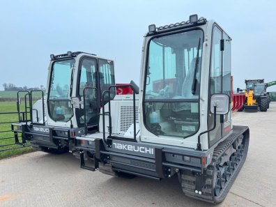 Takeuchi TCR50-2 6.5 Ton tracked dumper
