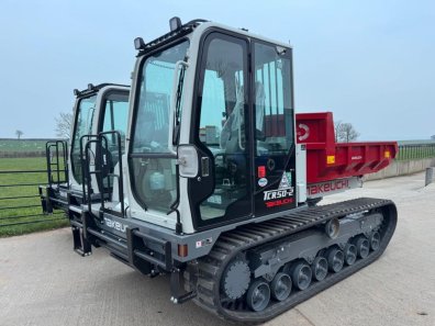 Takeuchi TCR50-2 6.5 Ton tracked dumper