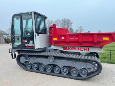 Takeuchi TCR50-2 6.5 Ton tracked dumper