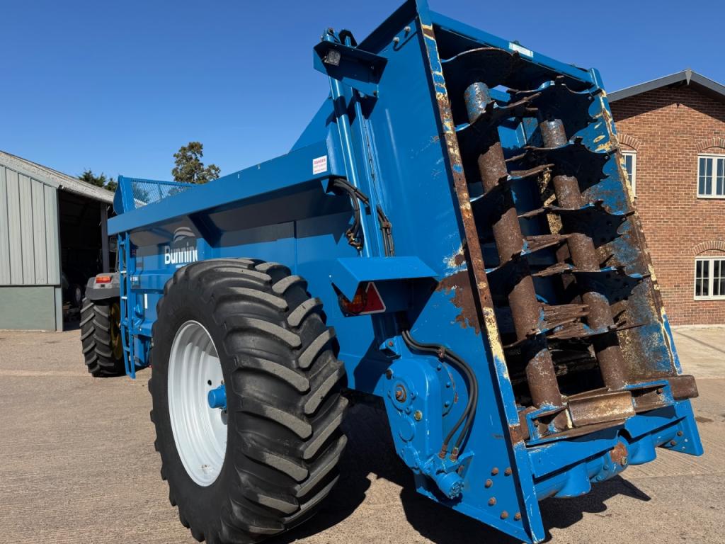 Bunning Lowlander MK4 120 manure spreader