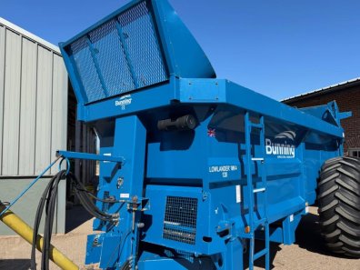 Bunning Lowlander MK4 120 manure spreader