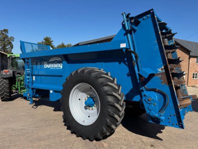 Bunning Lowlander MK4 120 manure spreader