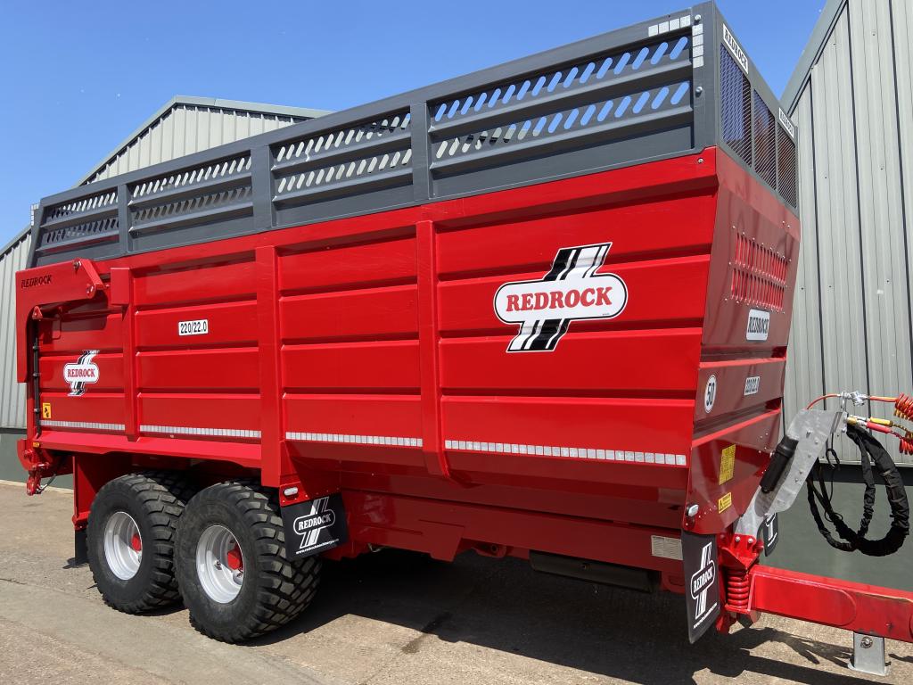 Redrock 220/22.0 20 ton silage trailer