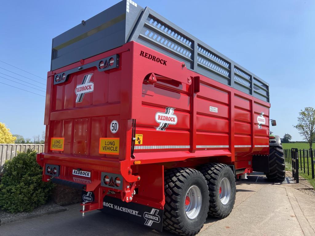 Redrock 220/22.0 20 ton silage trailer