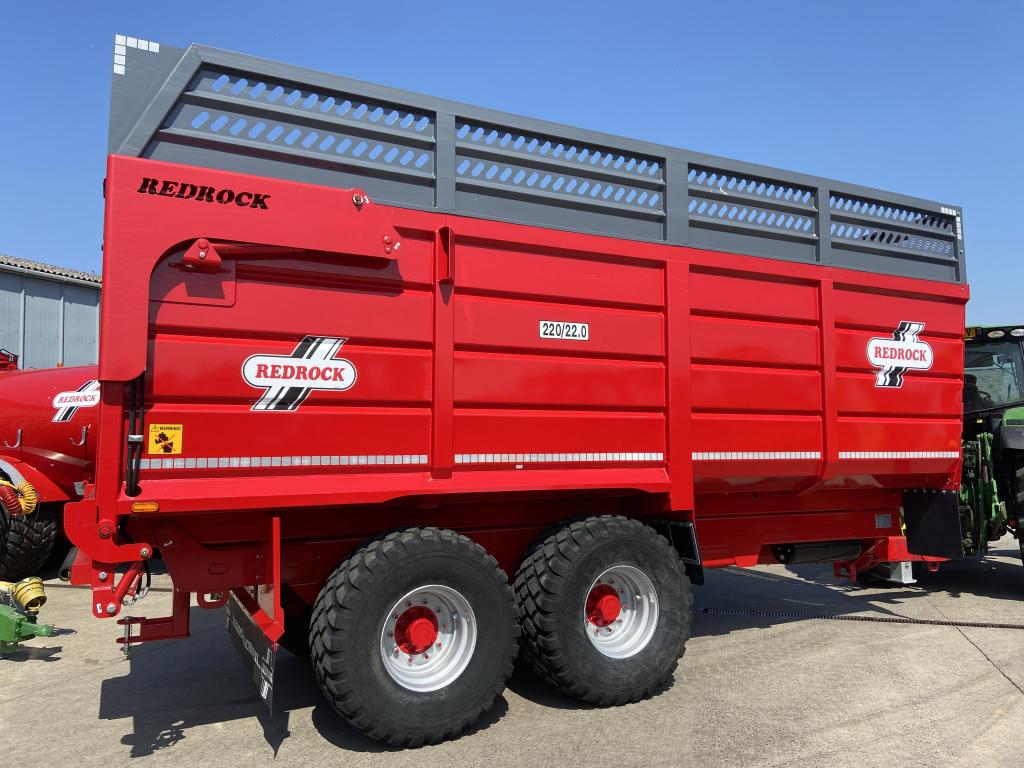 Redrock 220/22.0 20 ton silage trailer