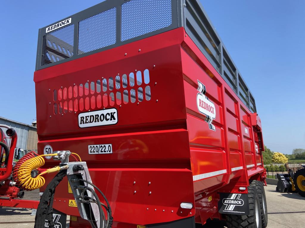 Redrock 220/22.0 20 ton silage trailer