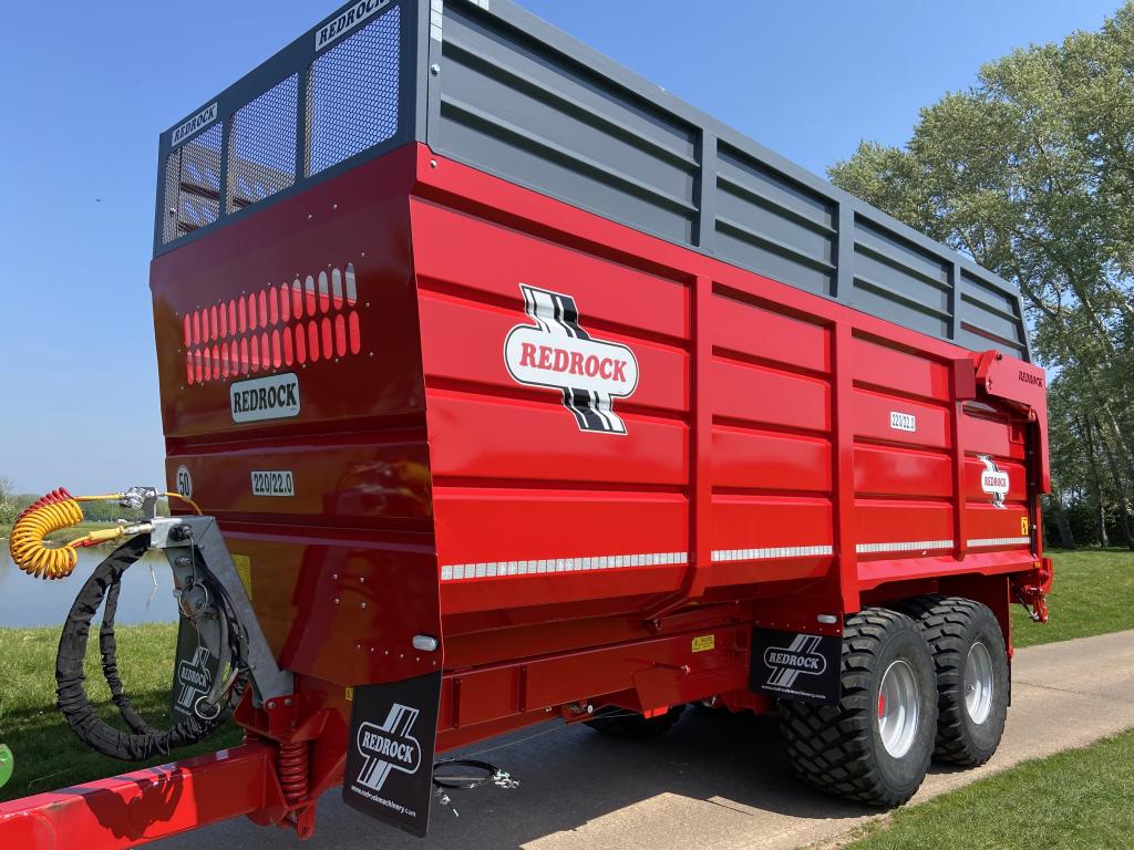 Redrock 220/22.0 20 ton silage trailer