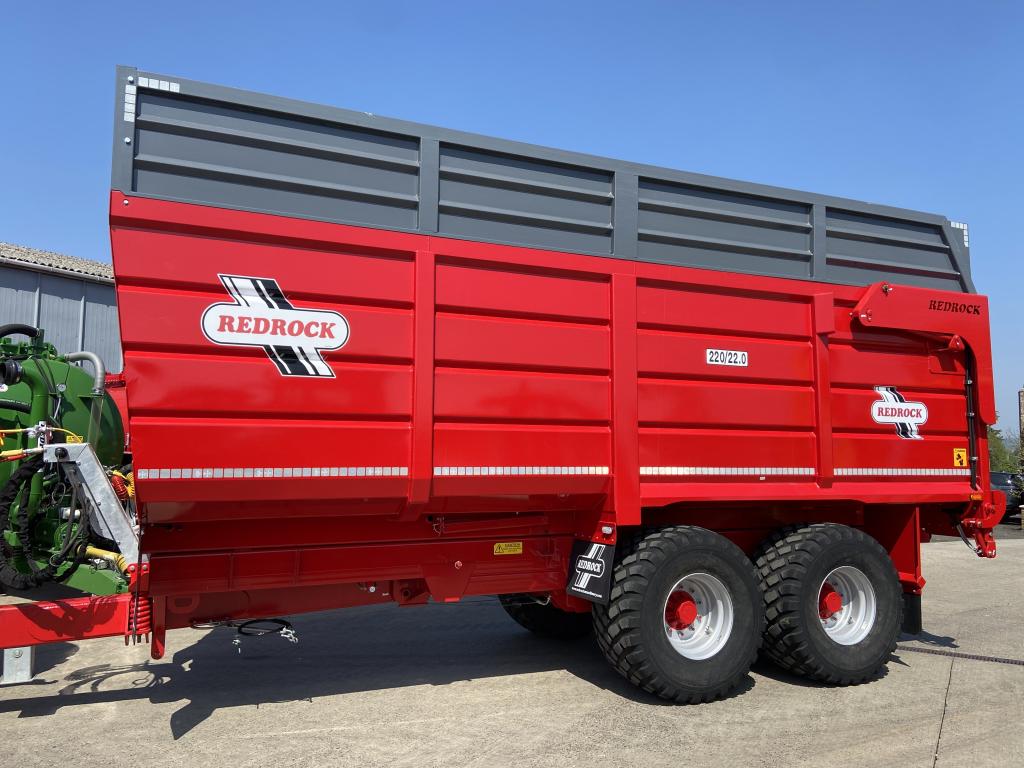 Redrock 220/22.0 20 ton silage trailer