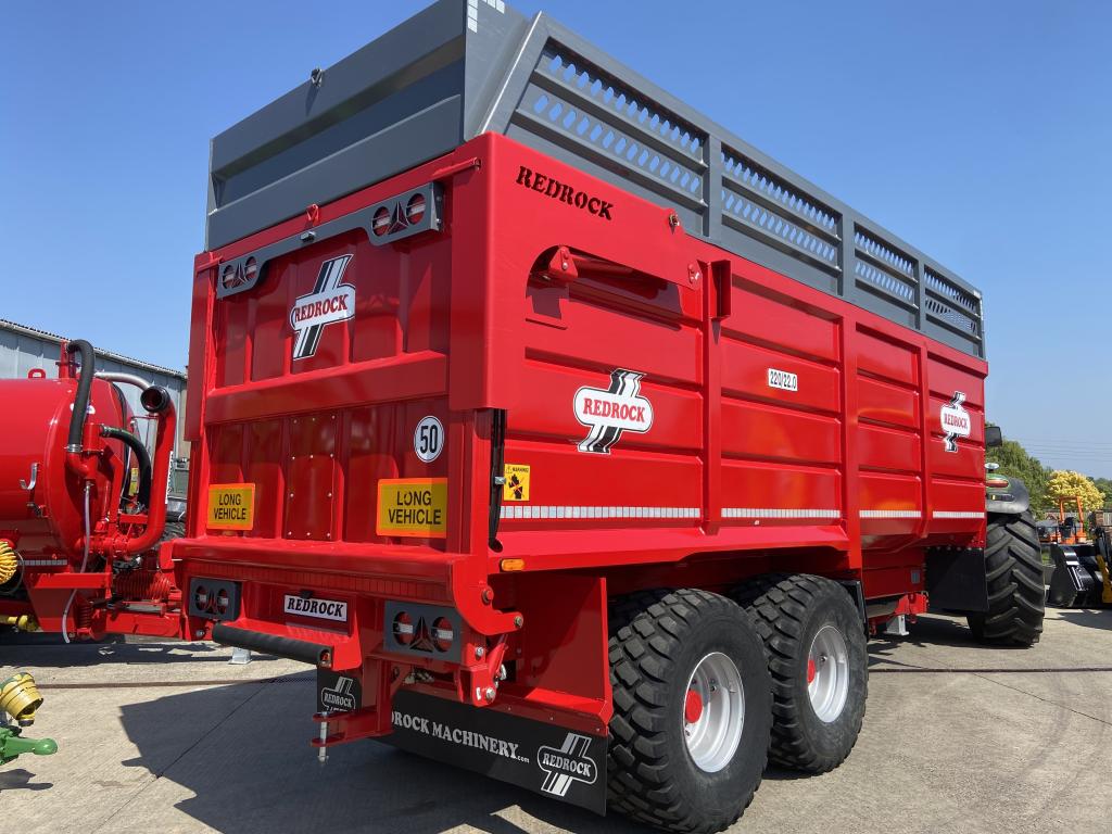 Redrock 220/22.0 20 ton silage trailer