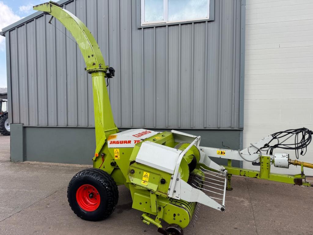 Claas Jaguar 75 trailed forger
