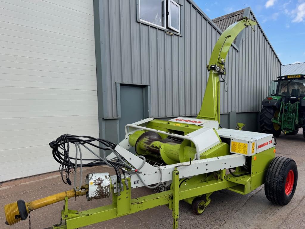 Claas Jaguar 75 trailed forger