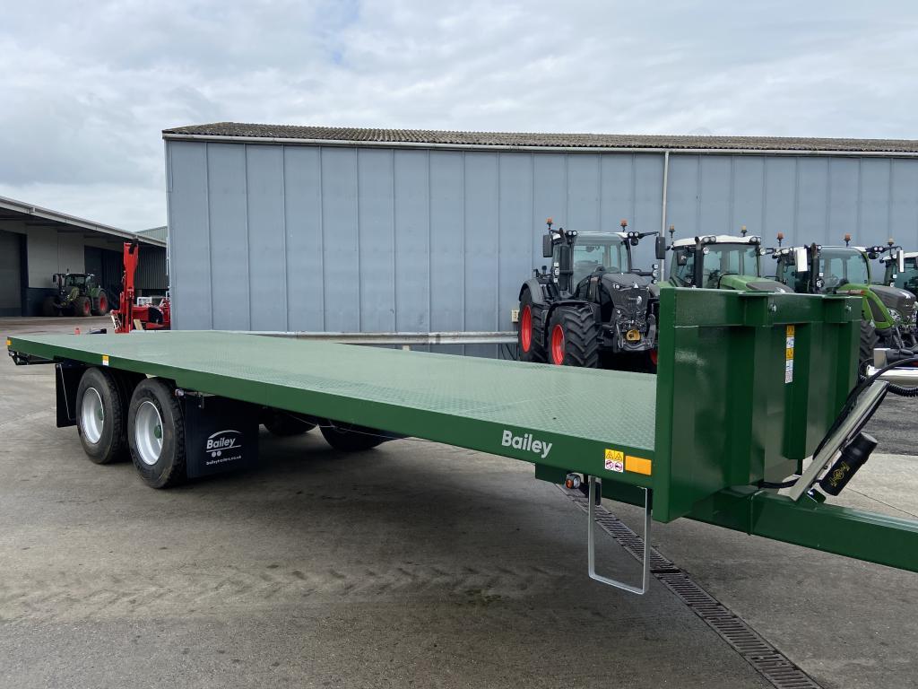 Bailey 10 ton flat trailer