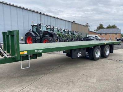 Bailey 10 ton flat trailer