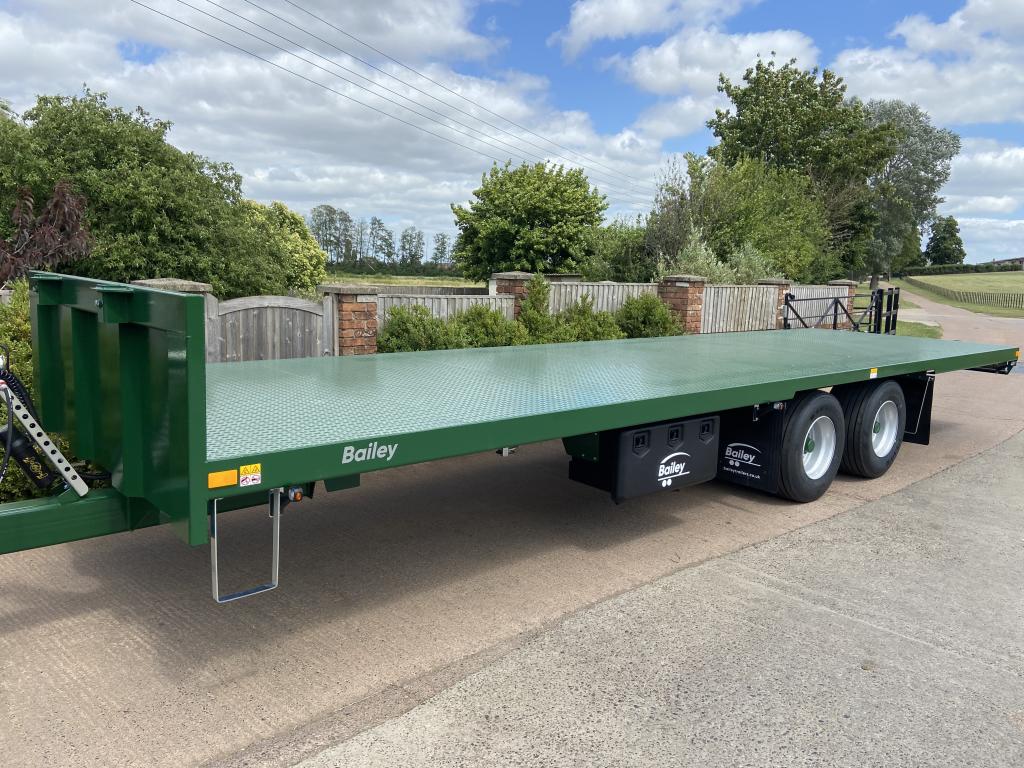 Bailey 12 ton flat trailer
