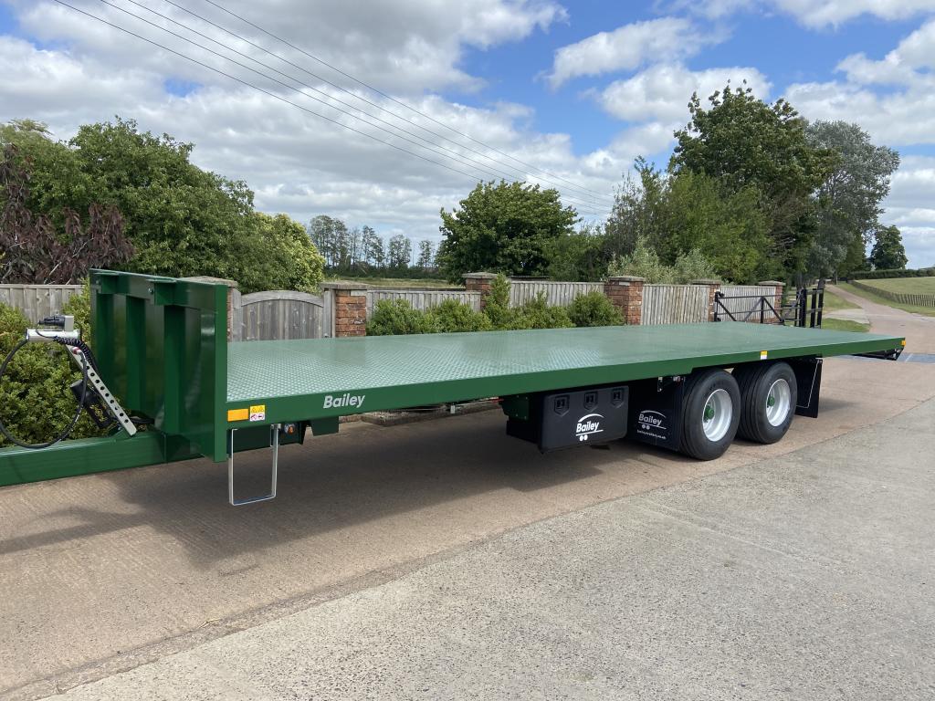 Bailey 12 ton flat trailer