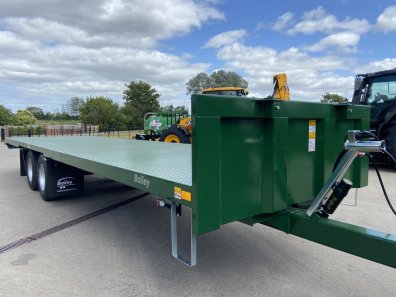 Bailey 12 ton flat trailer