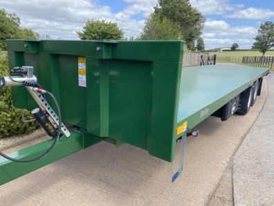 Bailey 12 ton flat trailer