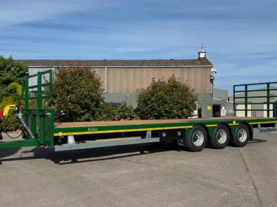 Bailey flat deck low loader