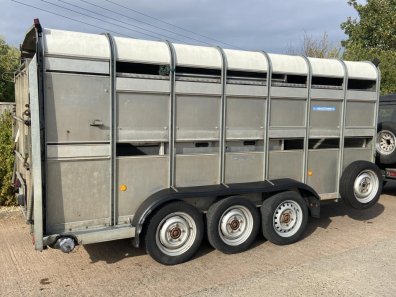 Ifor Williams TA510 14ft livestock trailer