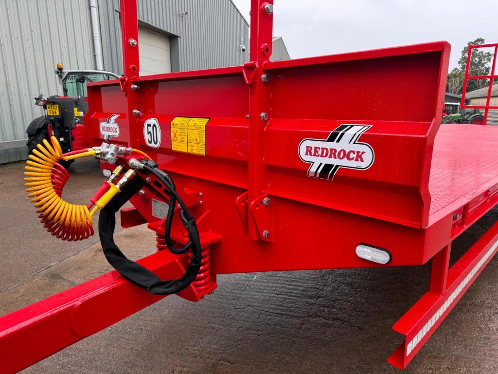 Redrock 16 ton flat trailer