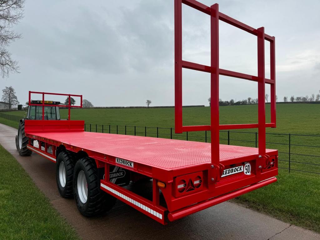 Redrock 16 ton flat trailer