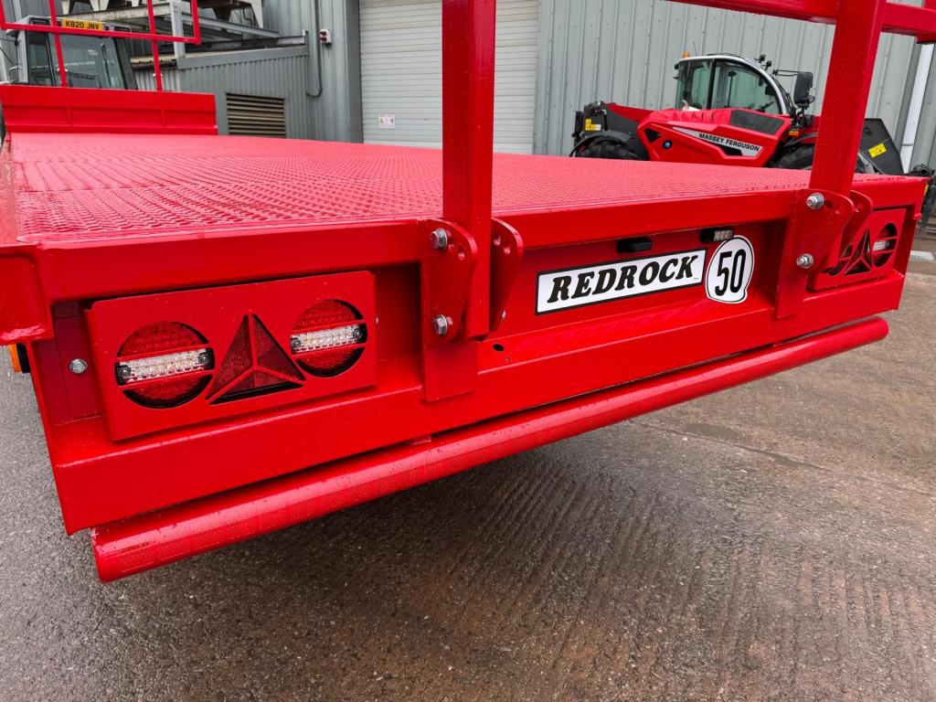 Redrock 16 ton flat trailer