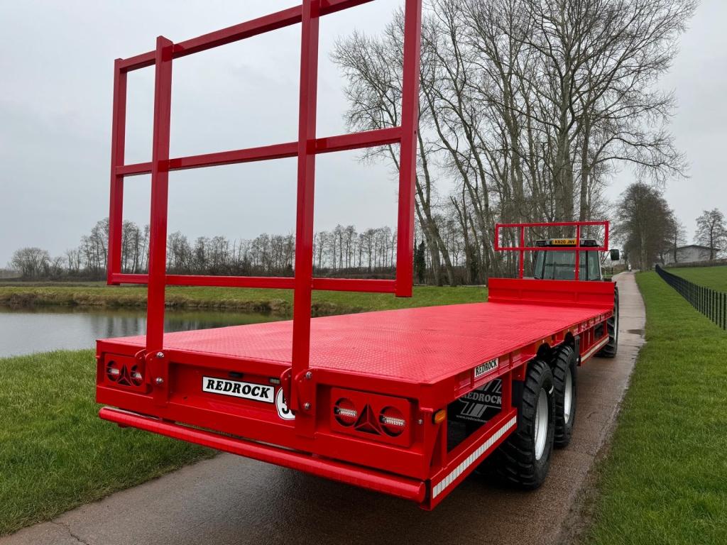 Redrock 16 ton flat trailer