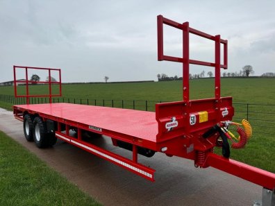 Redrock 16 ton flat trailer