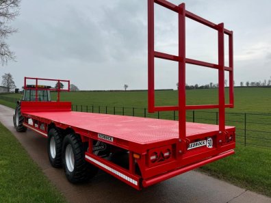 Redrock 16 ton flat trailer