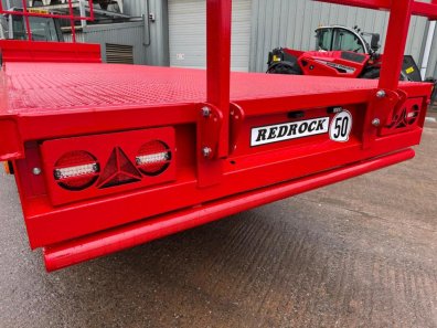 Redrock 16 ton flat trailer