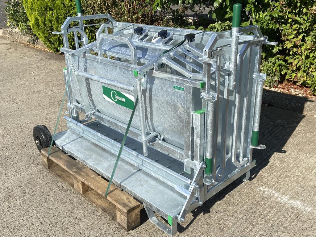 Condon Engineering sheep turn over crate