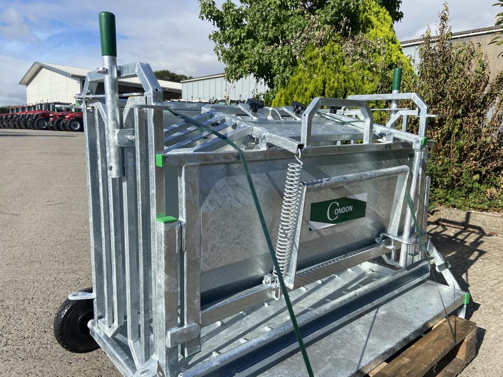 Condon Engineering sheep turn over crate