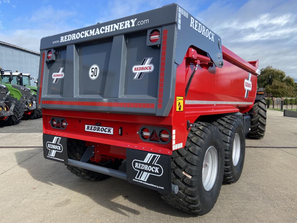 Redrock 20 ton half pipe dump trailer